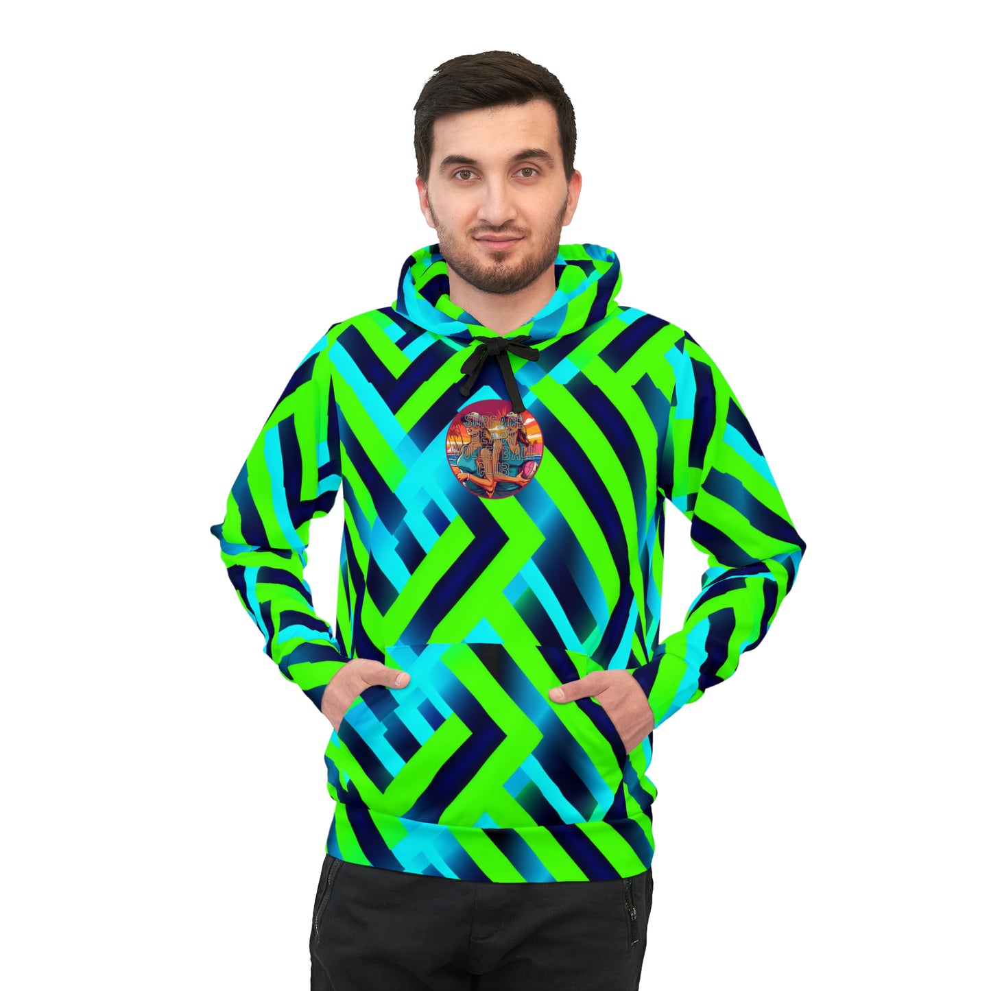 Surface Beach Volleyball Club Sublimated Designer Athletic Hoodie