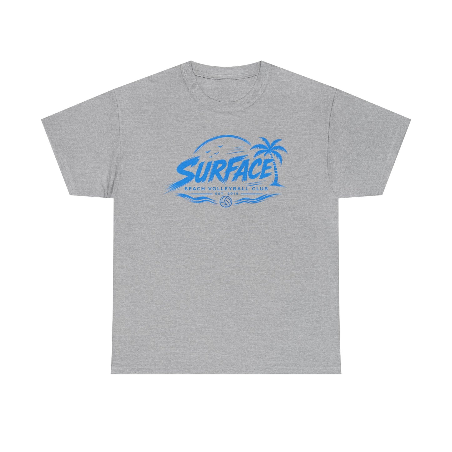 Surface Beach Volleyball Club T-Shirt — Coastal Surf Logo Tee