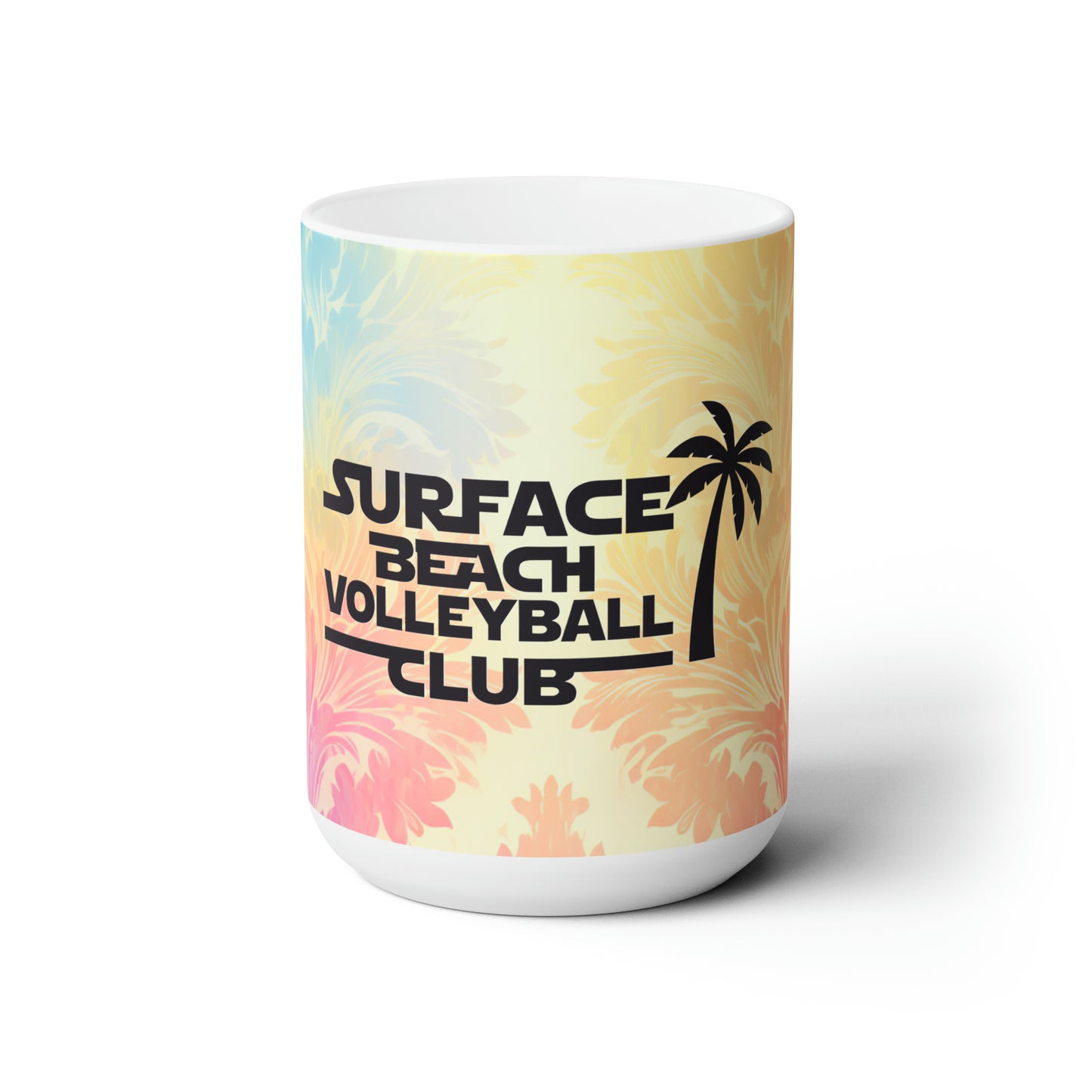 Surface Beach Volleyball Club Ceramic Mug 15oz