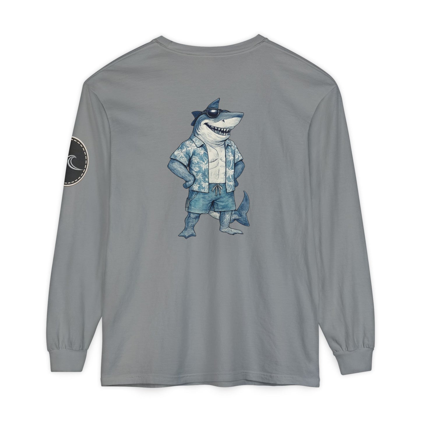Surfache Shark Graphic Long Sleeve Tee