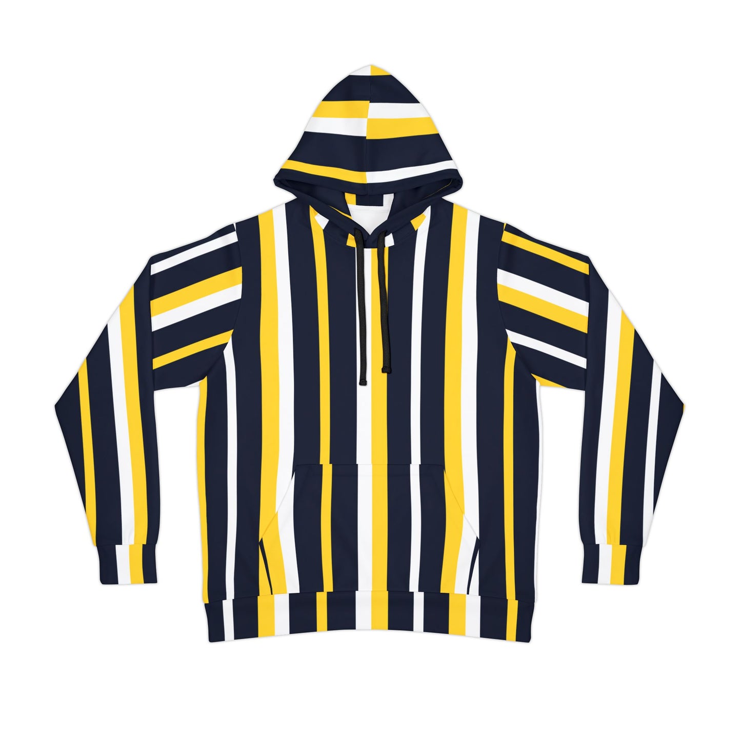 Mahtomedi Zephyrs Striped Sublimated Designer Athletic Hoodie