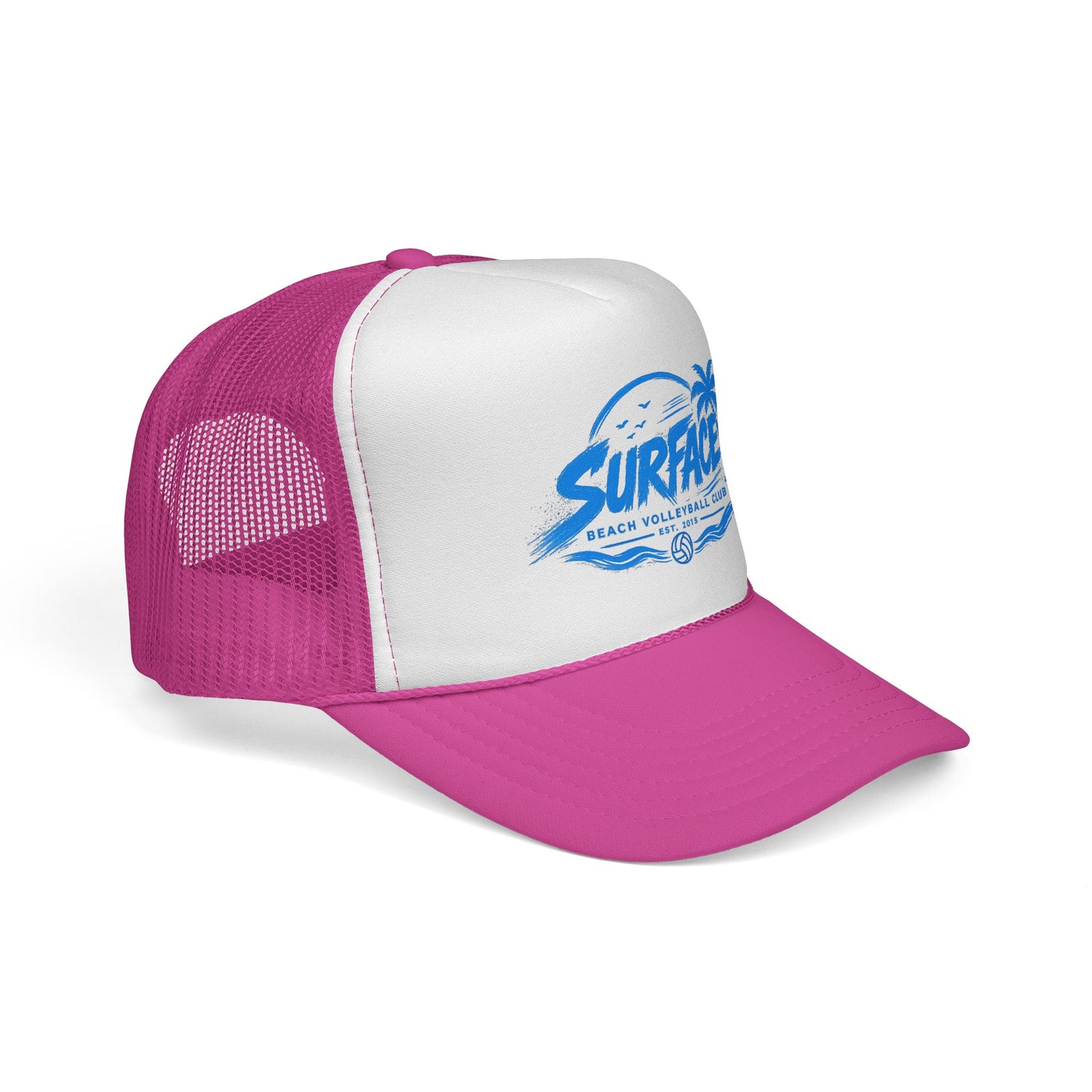Surface Beach Volleyball Club Trucker Cap | Surf Palm Logo