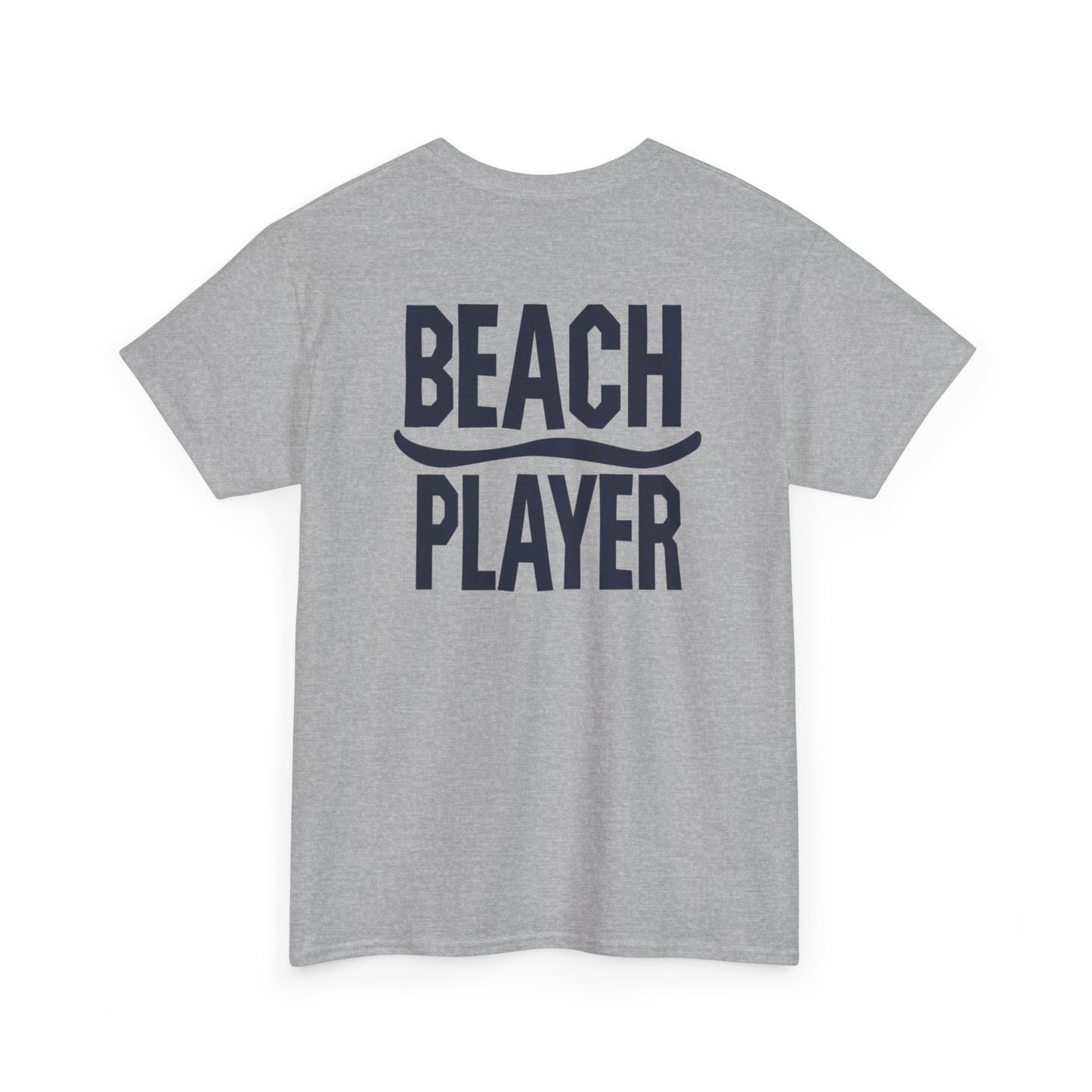 Beach Player Volleyball Tee — Surface Beach Club Graphic T-Shirt