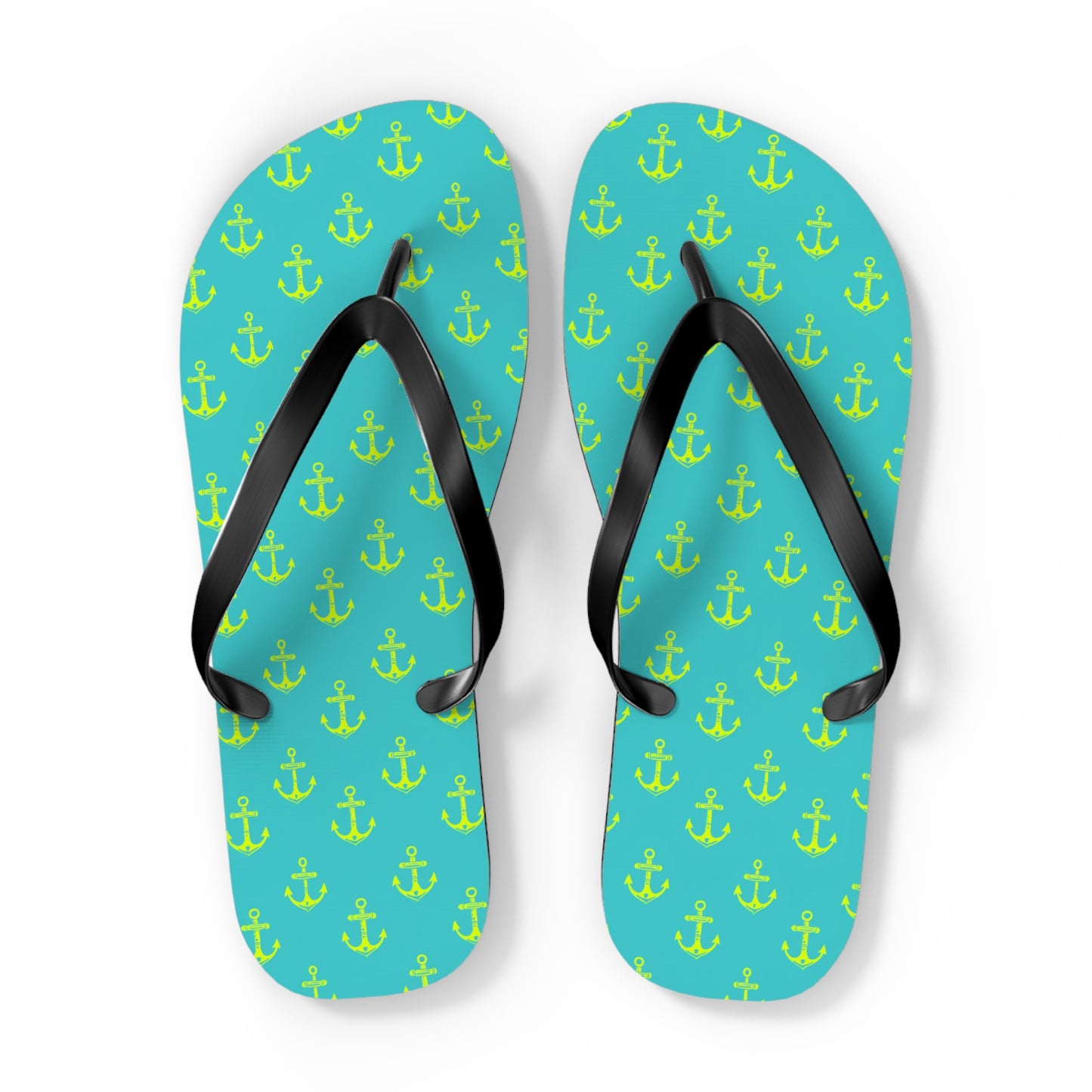 Anchors Away Surface Beach Volleyball Club Designer Flip Flops