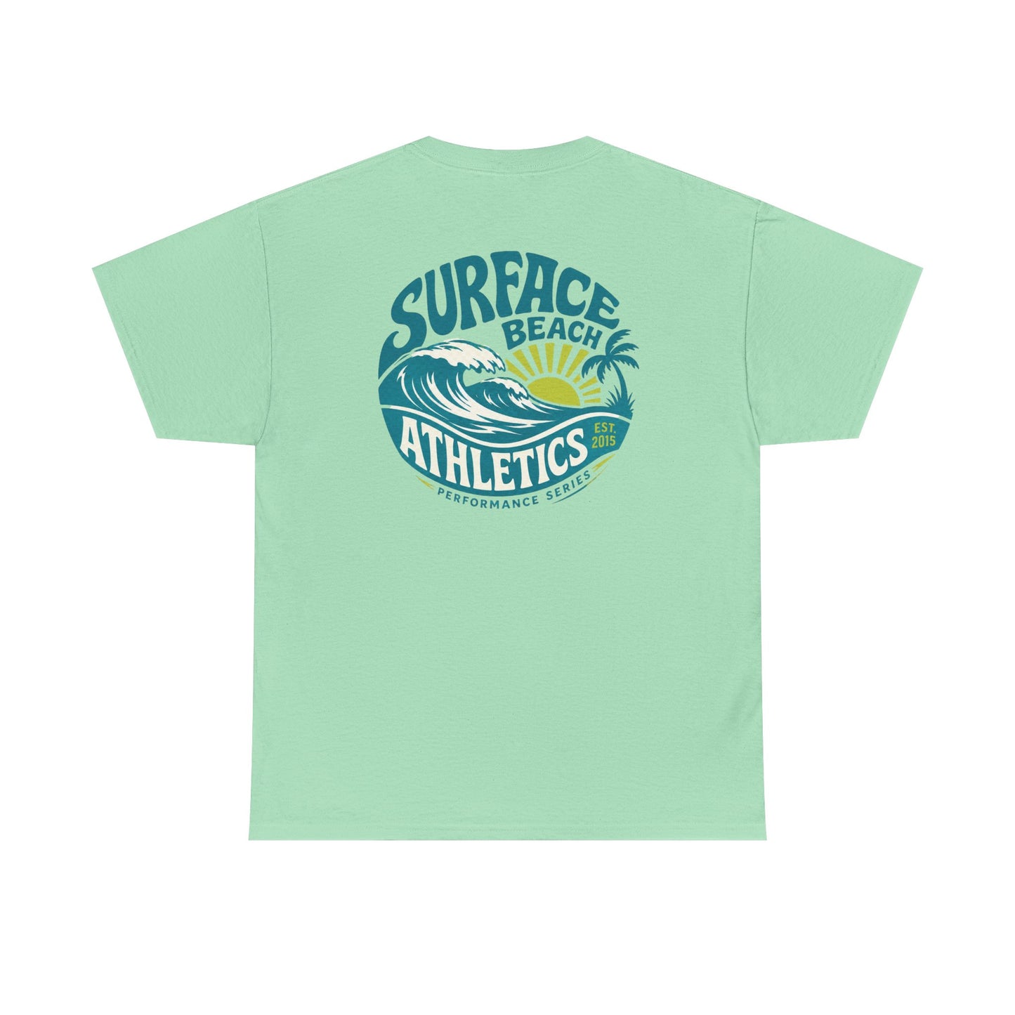 Surface Beach Athletics T-Shirt — Coastal Surf Vintage Tee