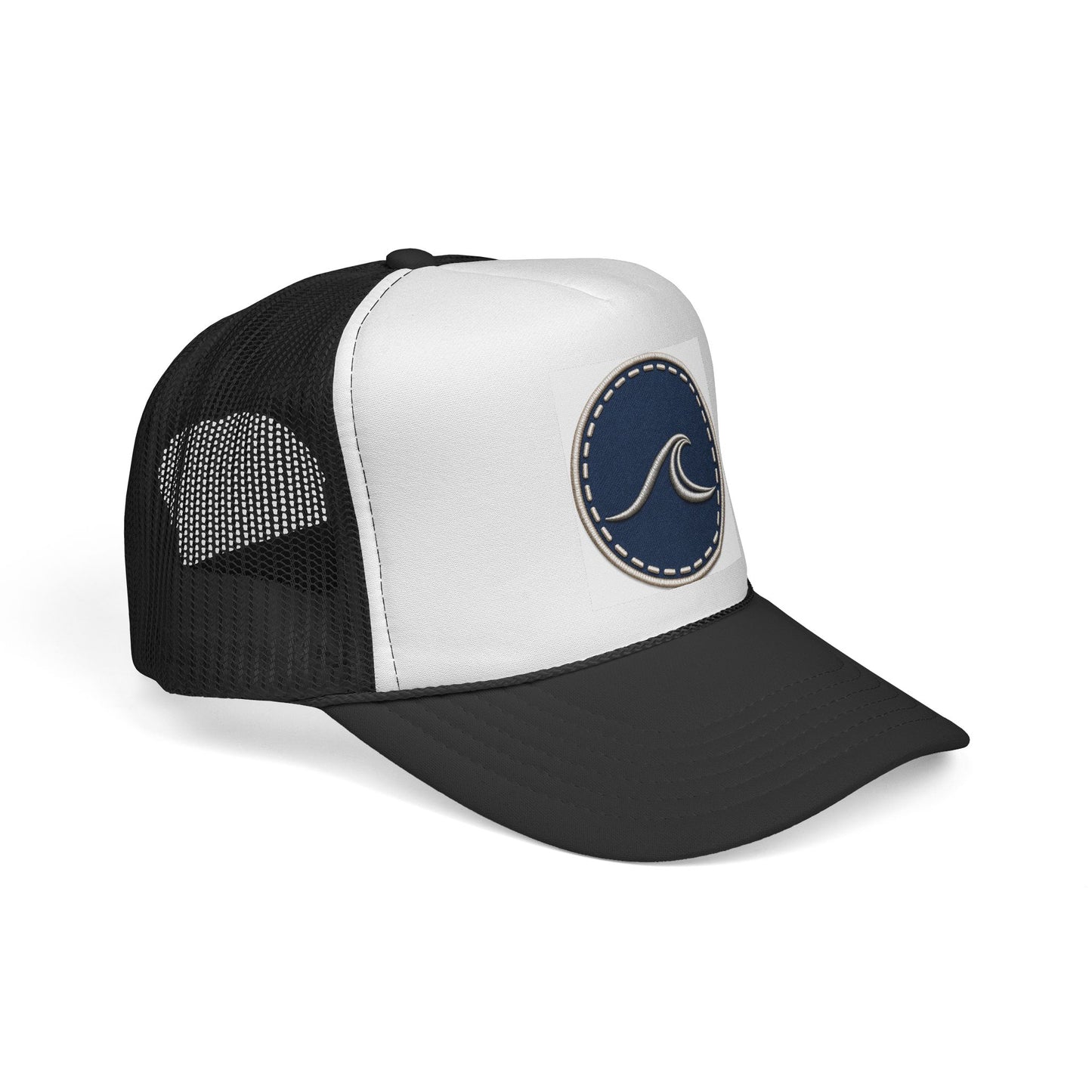 Surfache Wave Trucker Hat — Vintage Surf Logo Cap for Beach Lov