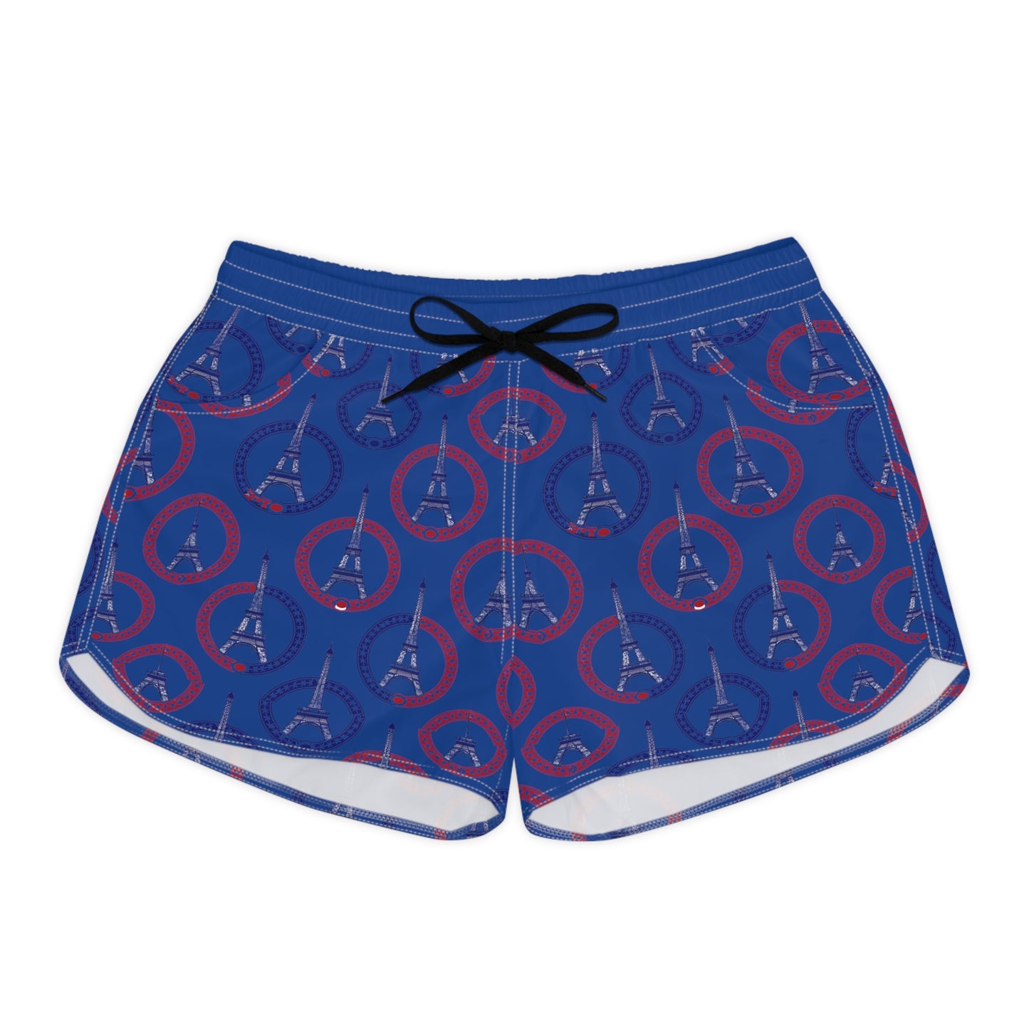 Paris Olympics Inspired Cover Up Women's Casual Shorts (AOP)