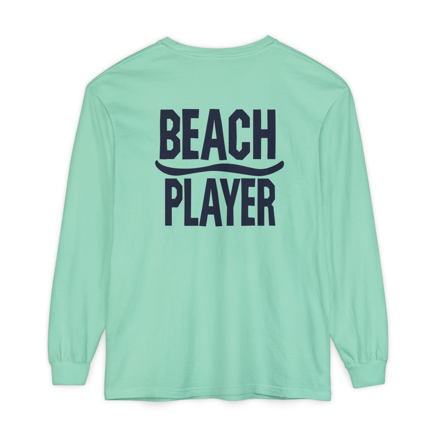 Surface Beach Volleyball Club Long Sleeve Tee — "Beach Player" Back Print