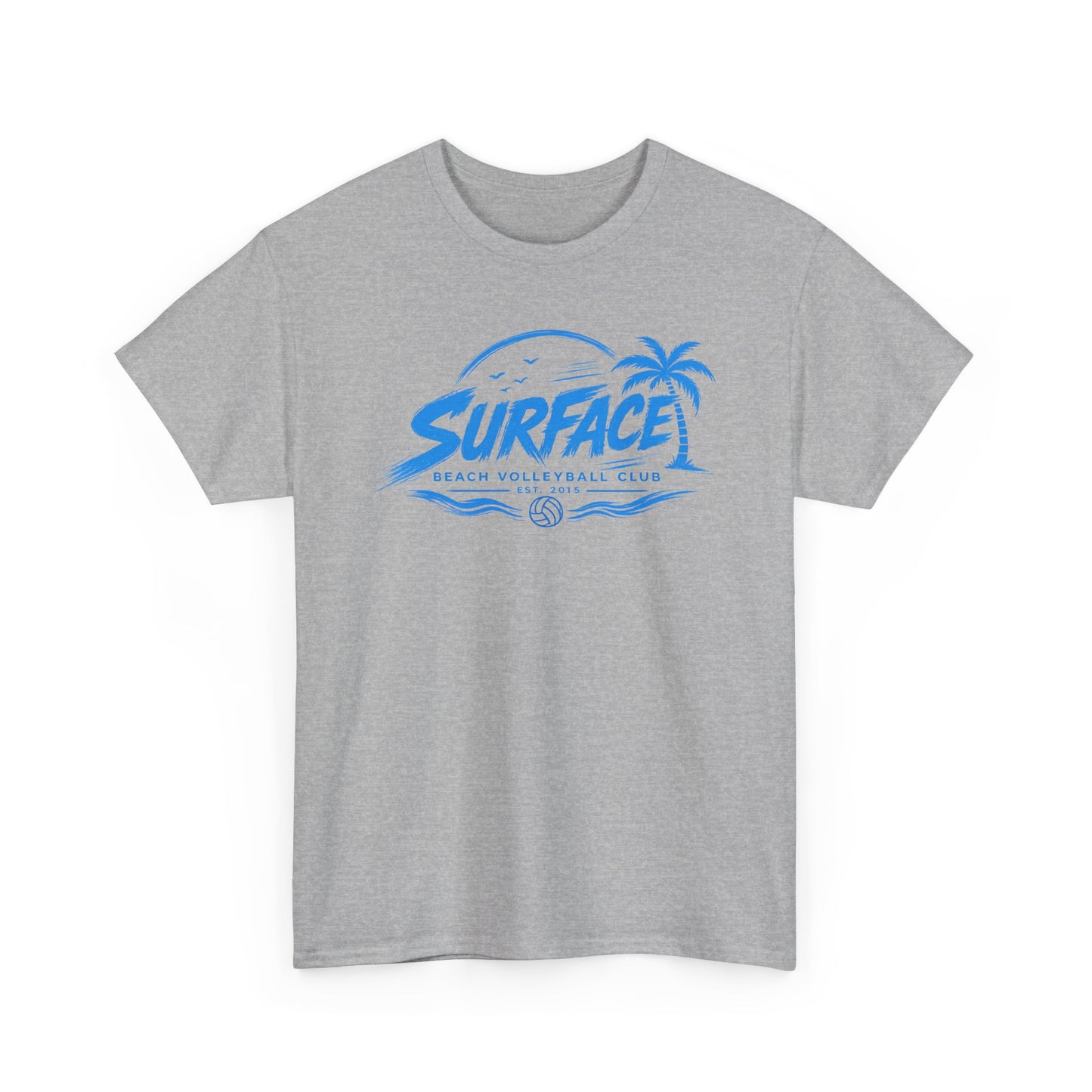 Surface Beach Volleyball Club T-Shirt — Coastal Surf Logo Tee
