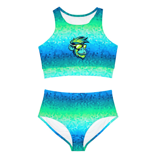 Mascot Surface Beach Volleyball Club Sporty Bikini Set