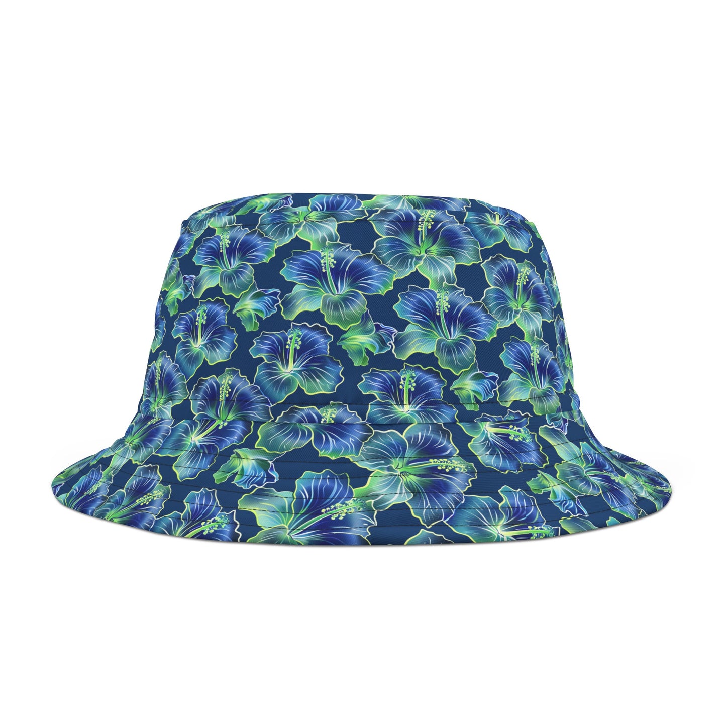 Moda Urbano Tropical  Hibiscus Bucket Hat (AOP)