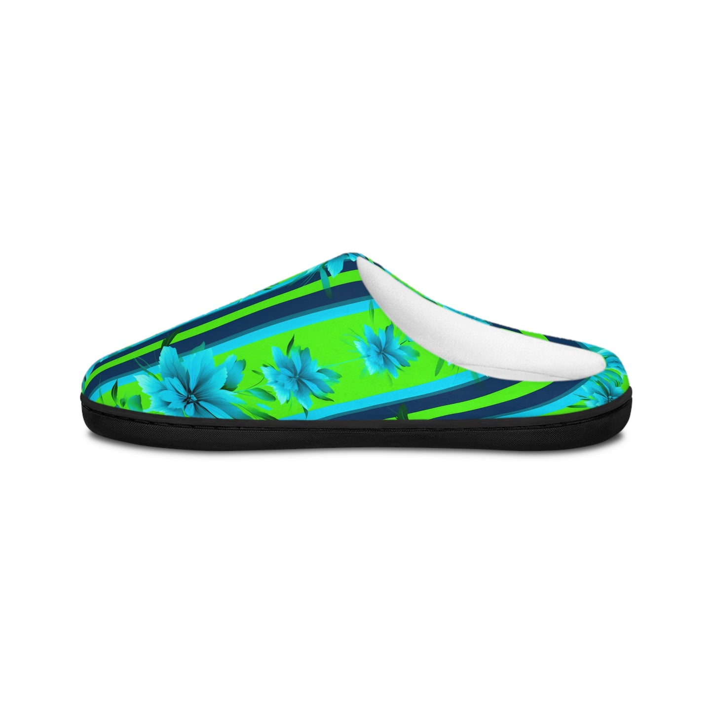 Surface Beach Volleyball Club Floral Striped Men's Indoor Slippers