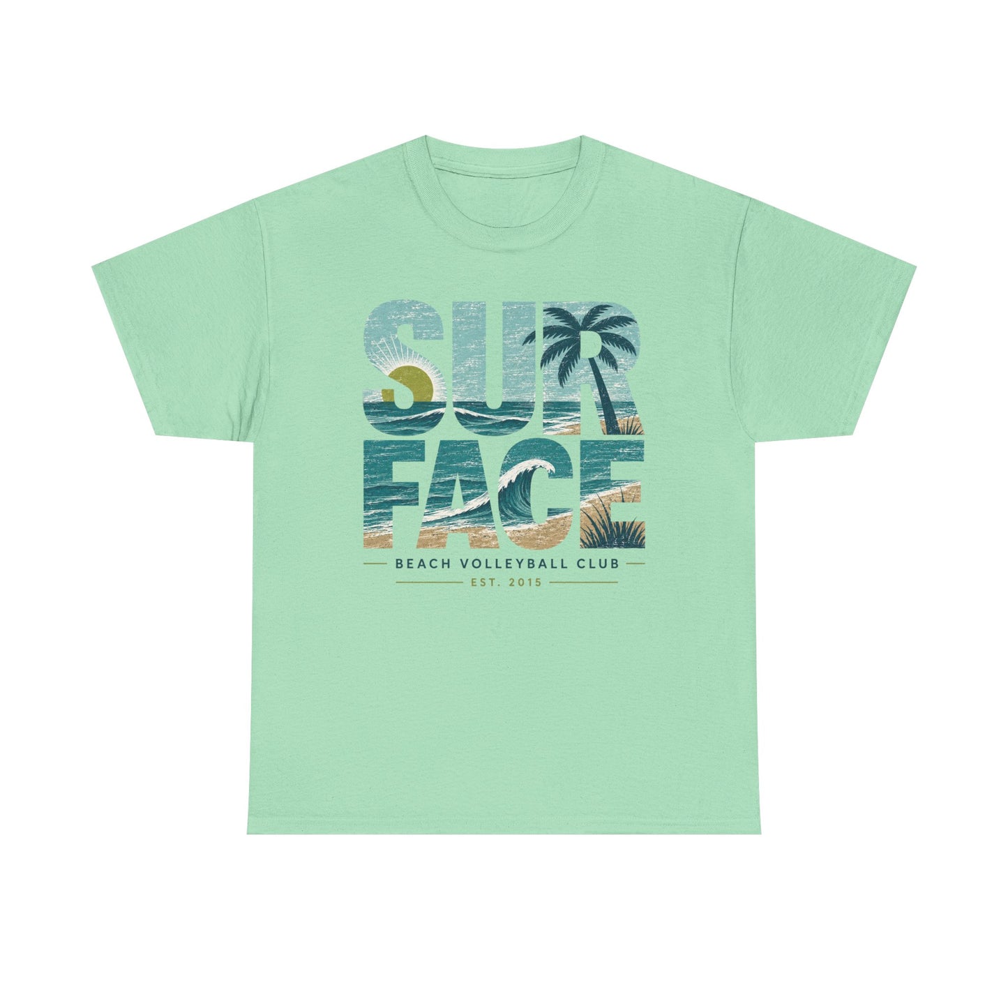 Surface Beach Volleyball Club T-Shirt — Surf Graphic Tee