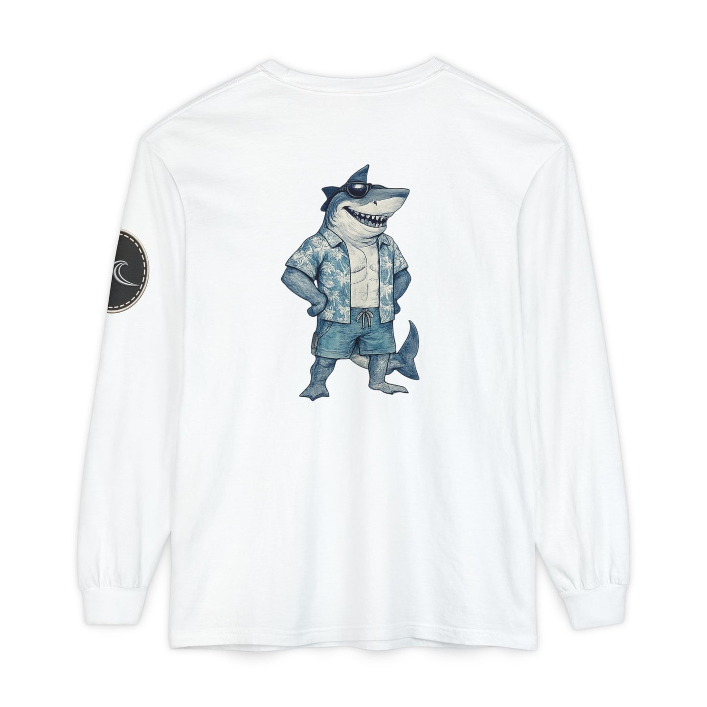 Surfache Shark Graphic Long Sleeve Tee