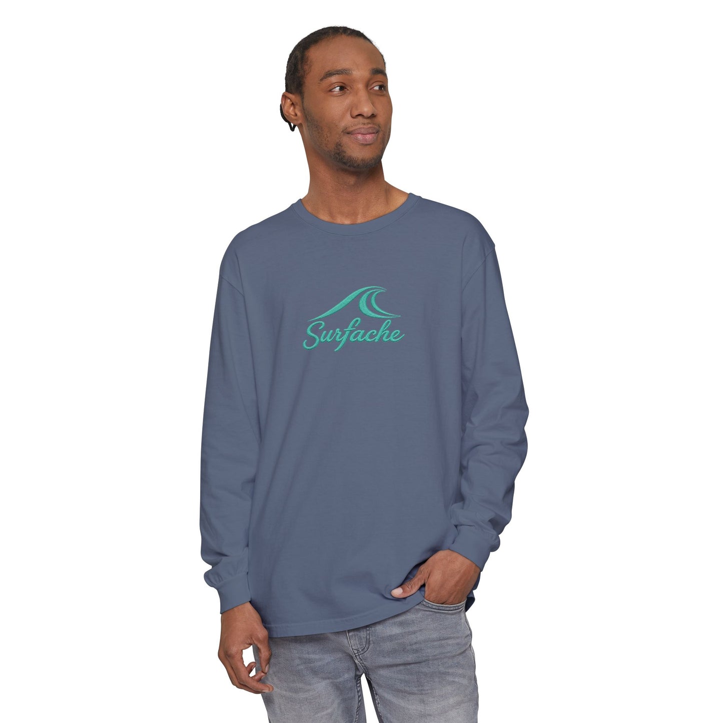 Miami Surfache Long Sleeve Tee — Surf Clubhouse Graphic Shirt