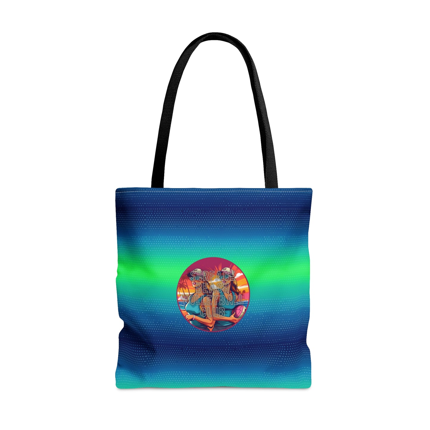 Surface Beach Volleyball Club Logo Tote Bag (AOP)