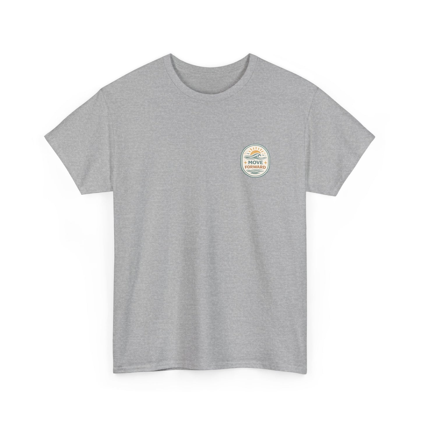 Keep Moving Forward T-Shirt — Inspirational Travel Compass Graphic Tee