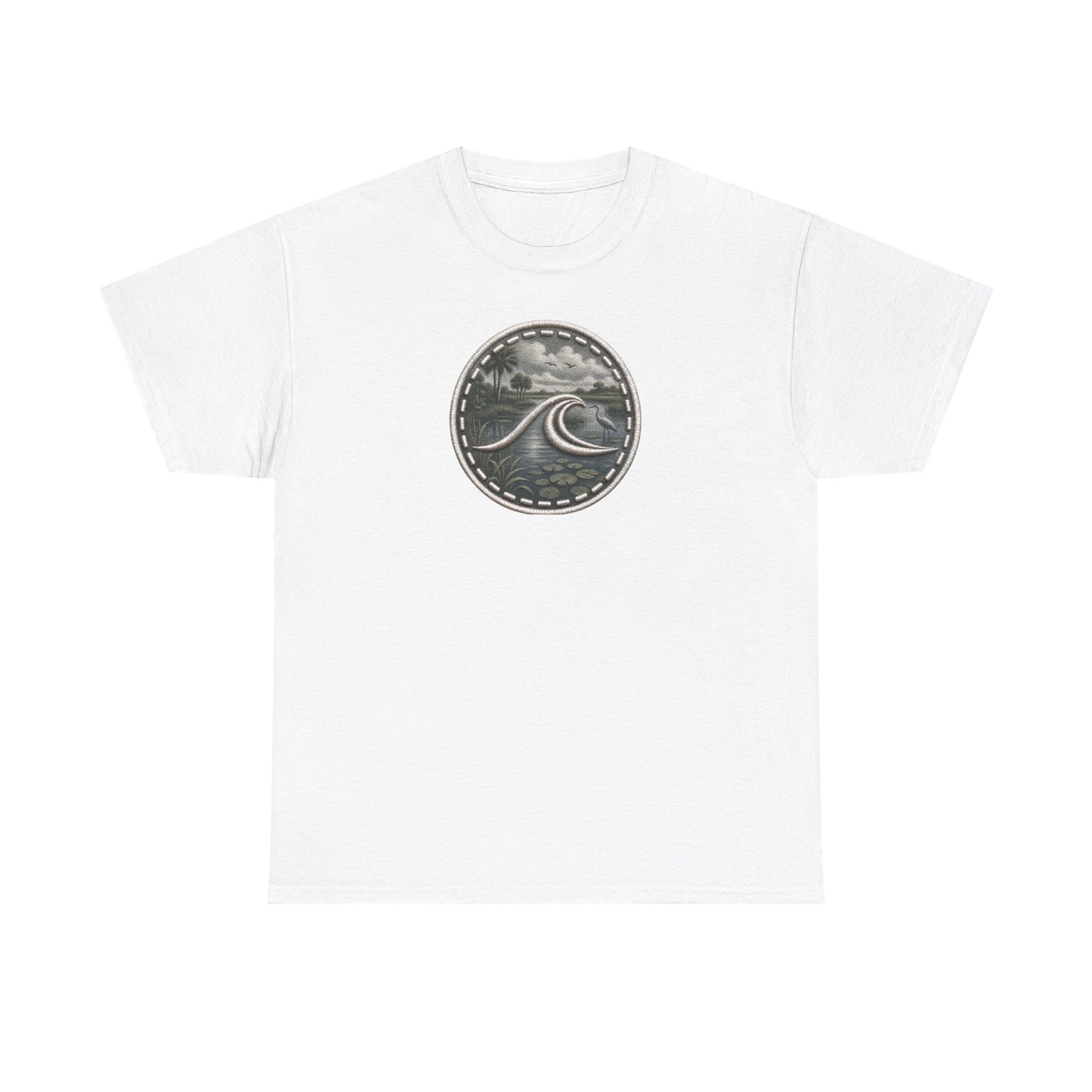 Surfache Everglades Wave Tee — Destination Logo T-Shirt