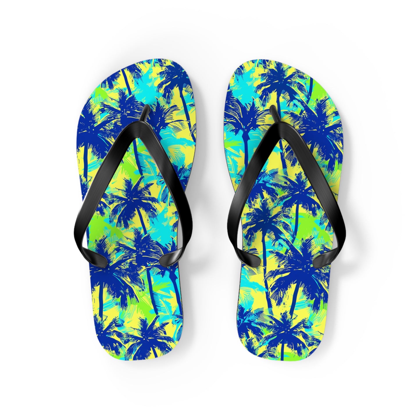 Tropical Surface Beach Volleyball Club Designer Flip Flops