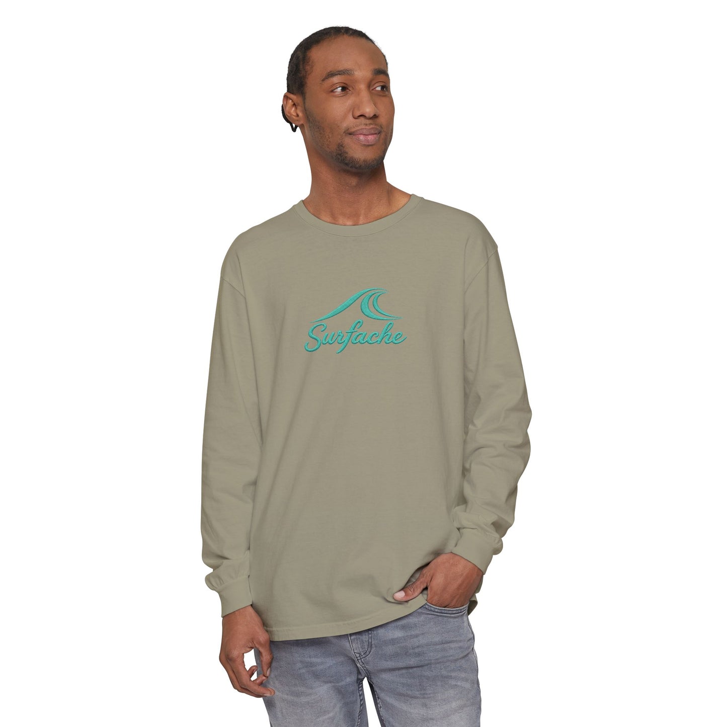 Miami Surfache Long Sleeve Tee — Surf Clubhouse Graphic Shirt