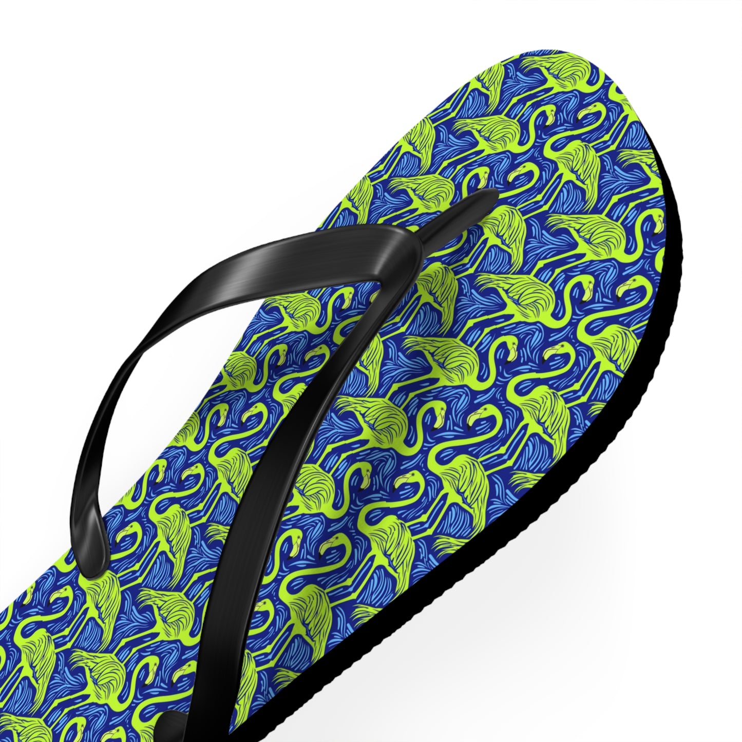 Flamingos Surface Beach Volleyball Club Designer Flip Flops