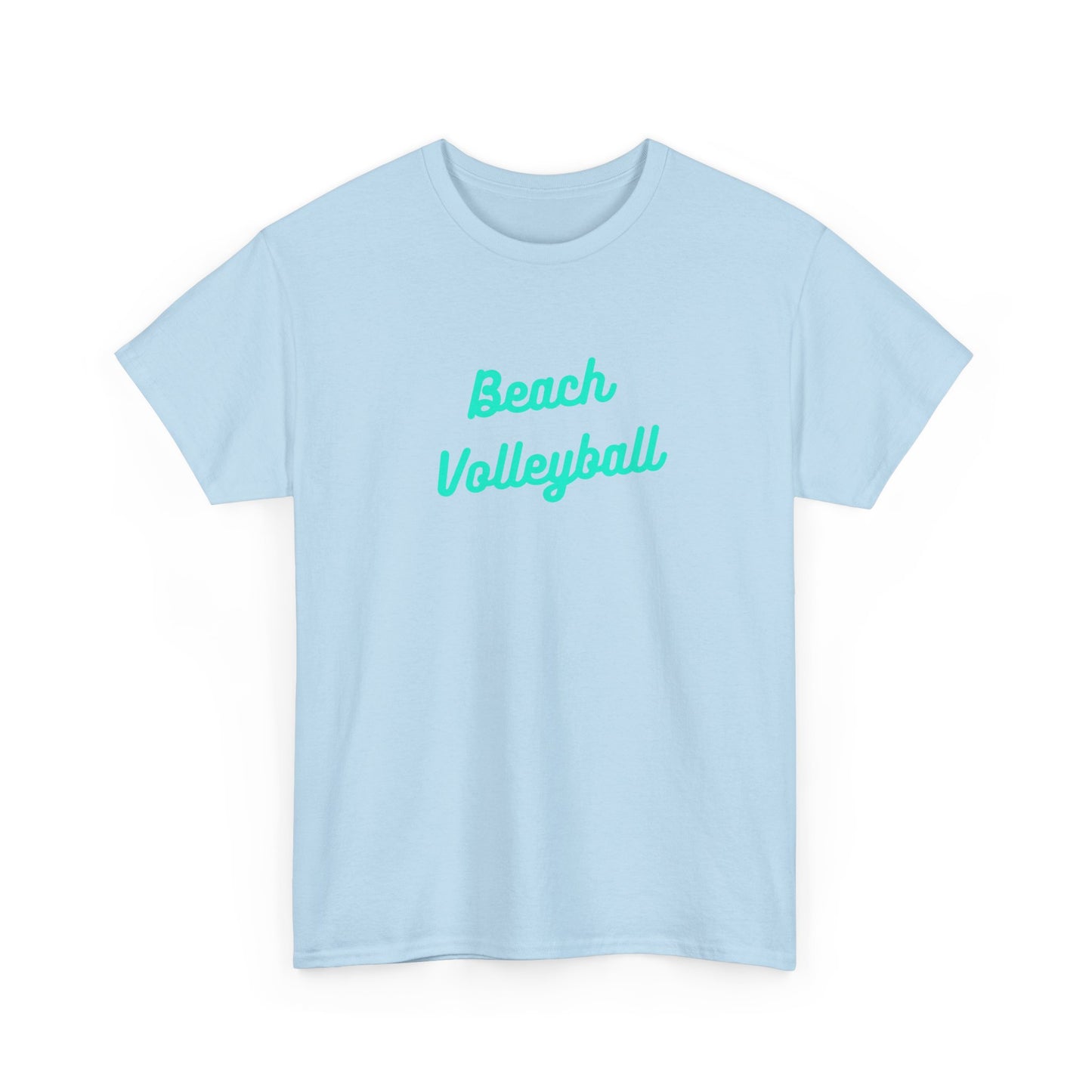 Beach Volleyball “Partners” Unisex Heavy Cotton Tee