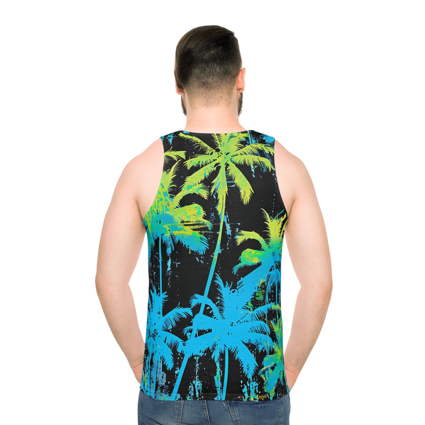 Moda Urbano Tropical Unisex Tank Top (AOP)