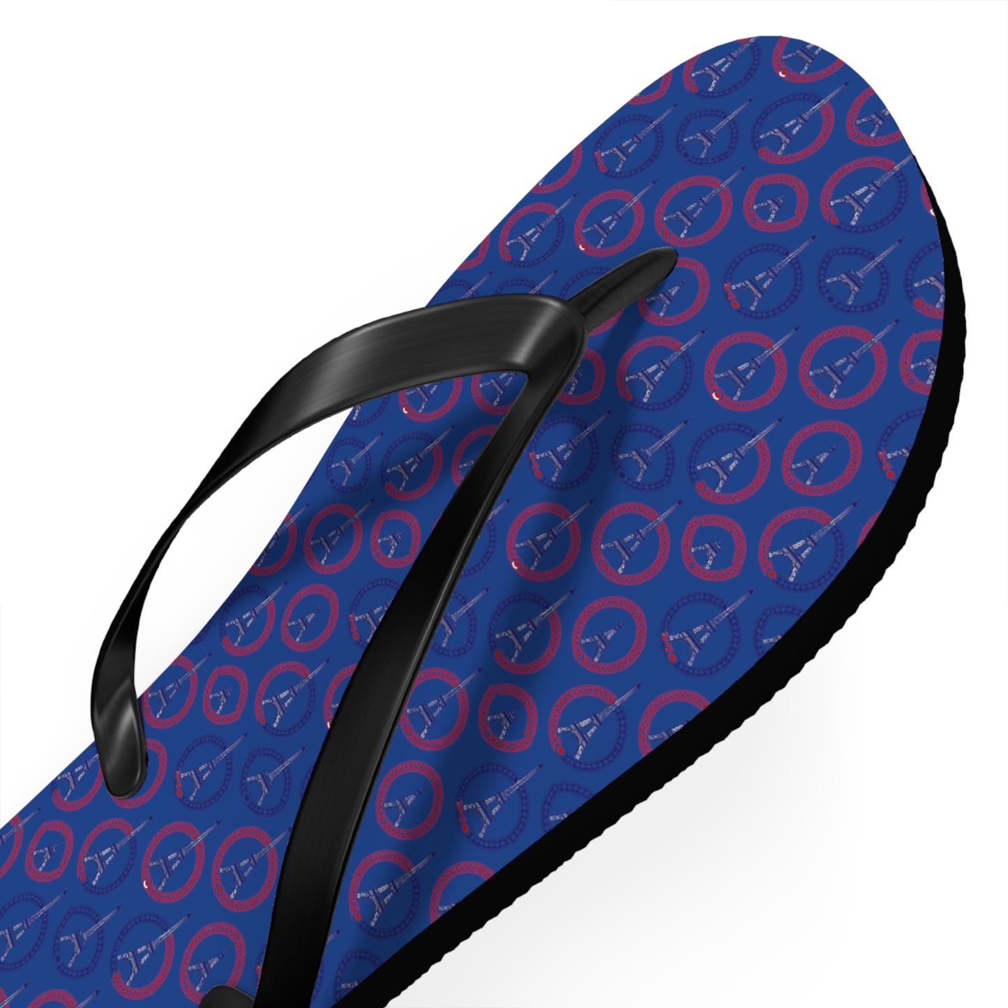 Paris Olympics Inspired Moda Urbano Designer Flip Flops