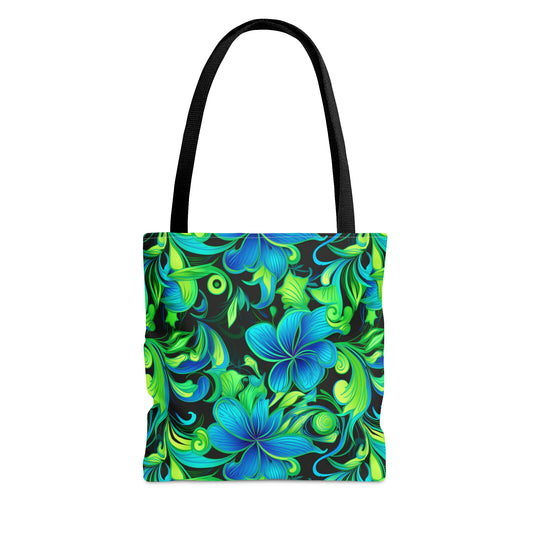 Surface Beach Volleyball Club Floral Tote Bag (AOP)