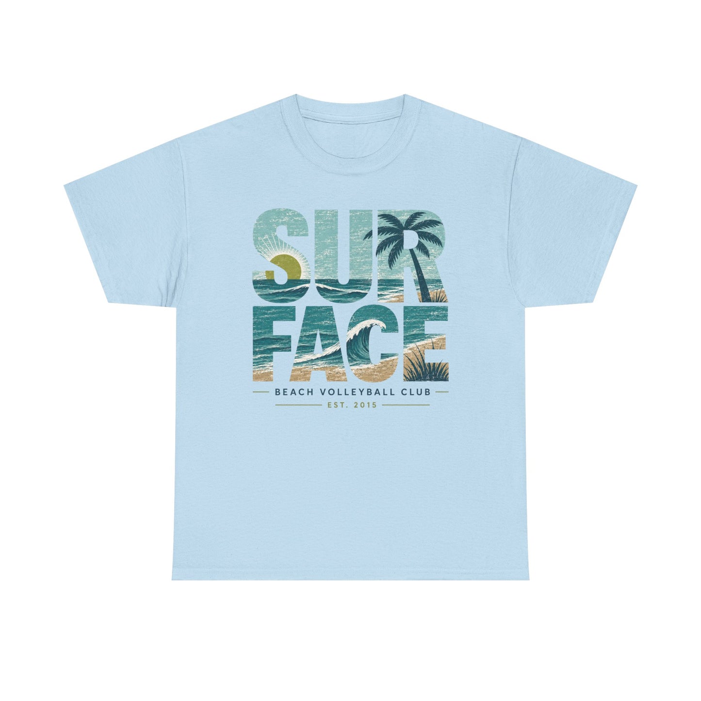 Surface Beach Volleyball Club T-Shirt — Surf Graphic Tee