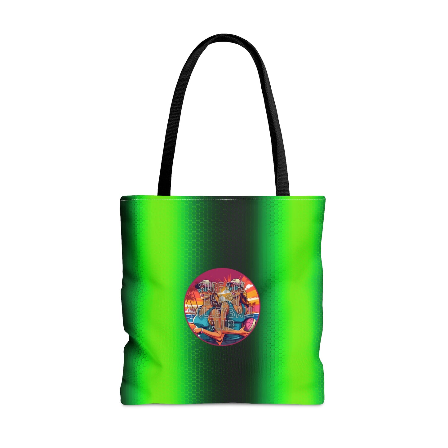 Surface Beach Volleyball Floral Logo Tote Bag (AOP)