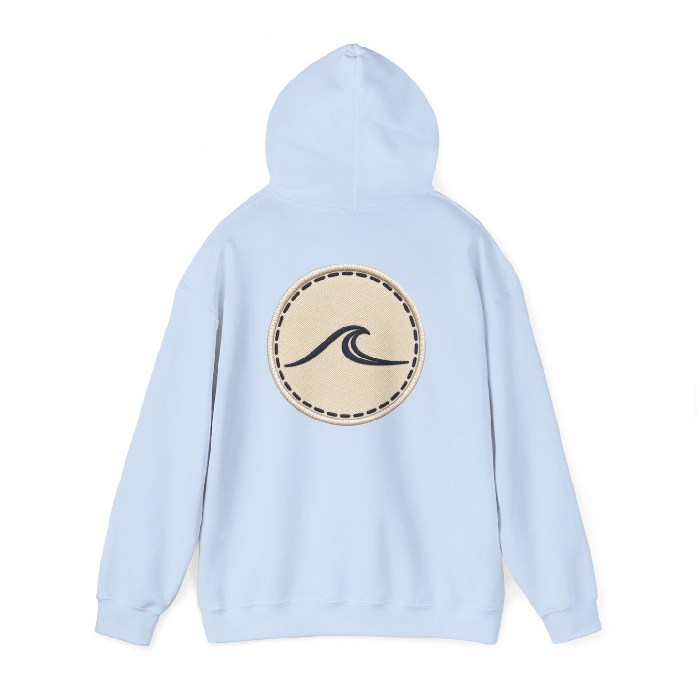 Surfache Wave Logo Hoodie — Coastal Surf-Inspired Pullover