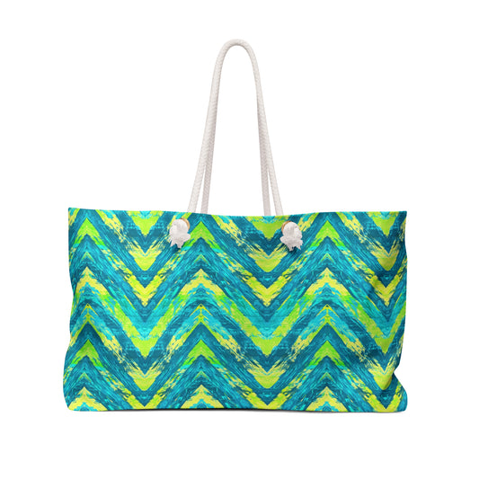 Moda Urbano Chevron Weekender Bag