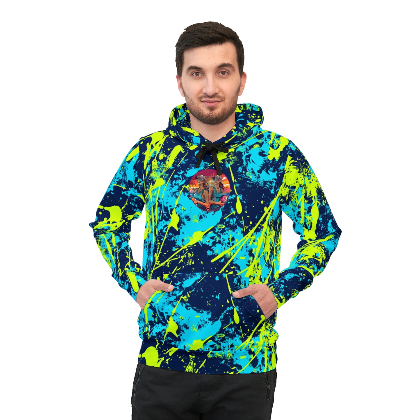 Surface Beach Volleyball Club Sublimated Designer Athletic Hoodie