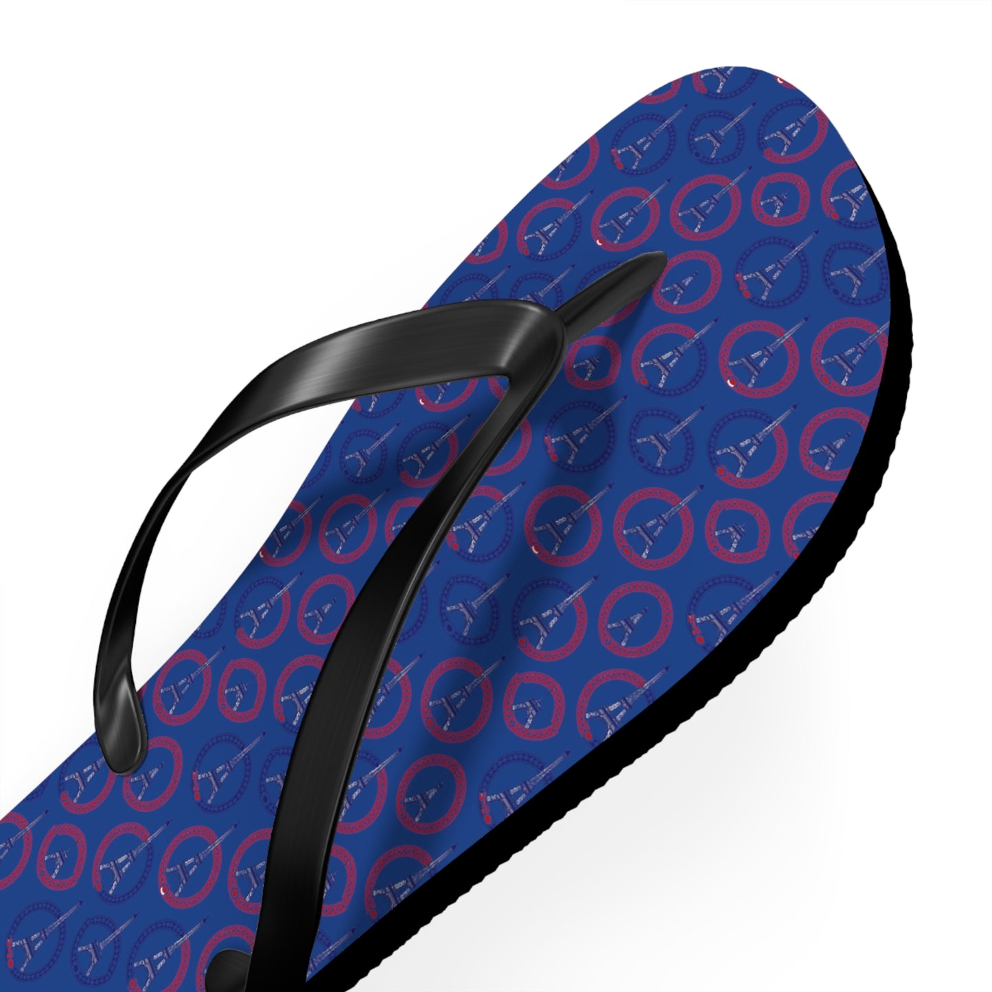 Paris Olympics Inspired Moda Urbano Designer Flip Flops