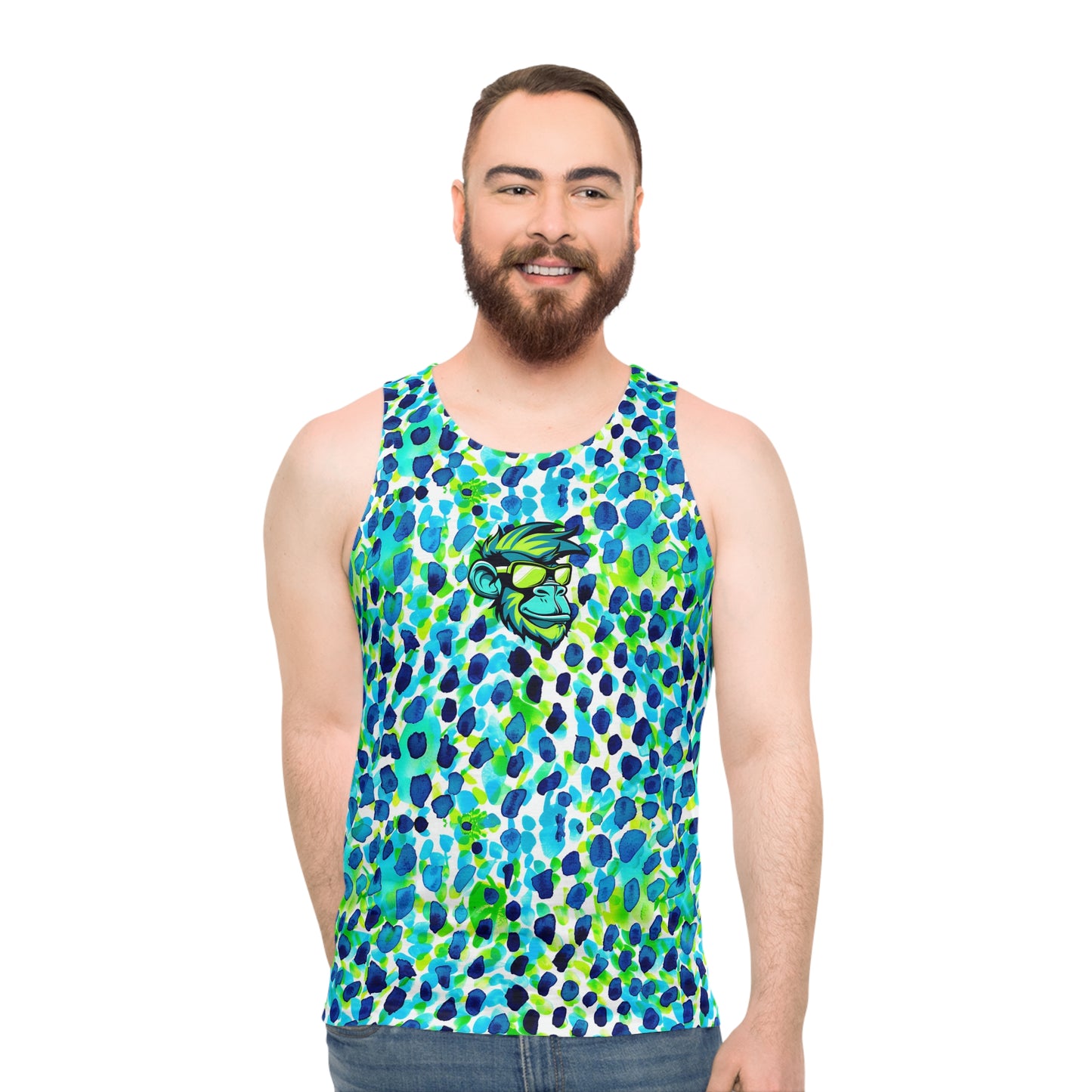 Mascot Surface Beach Volleyball Club Unisex Tank Top (AOP)