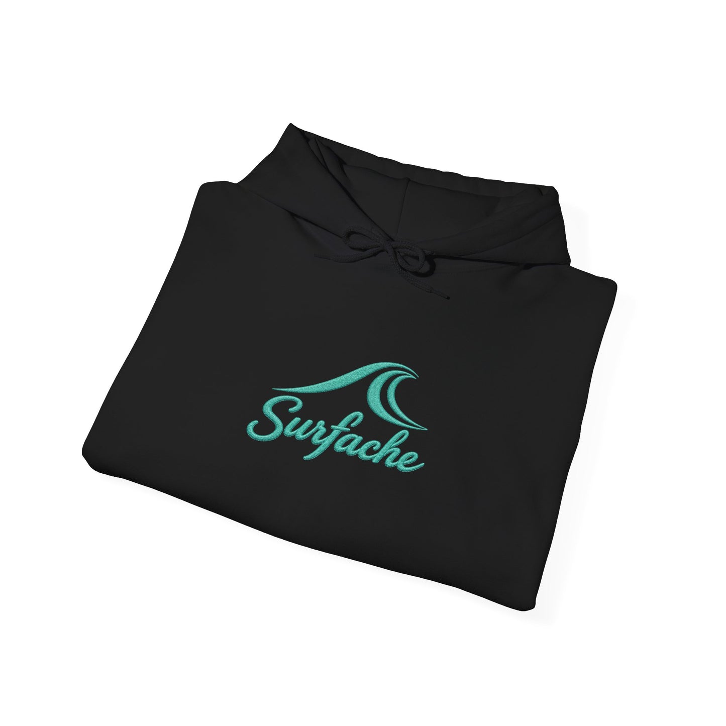 Surfache World Cup Wave Hoodie — Vintage Surf Patch Graphic Hooded Sweatshirt