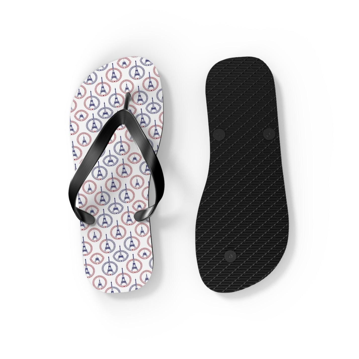 Paris Olympics Inspired Moda Urbano Designer Flip Flops