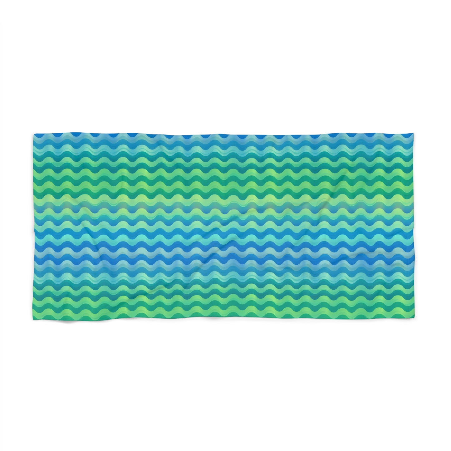 Moda Urbano Waves Beach Towel