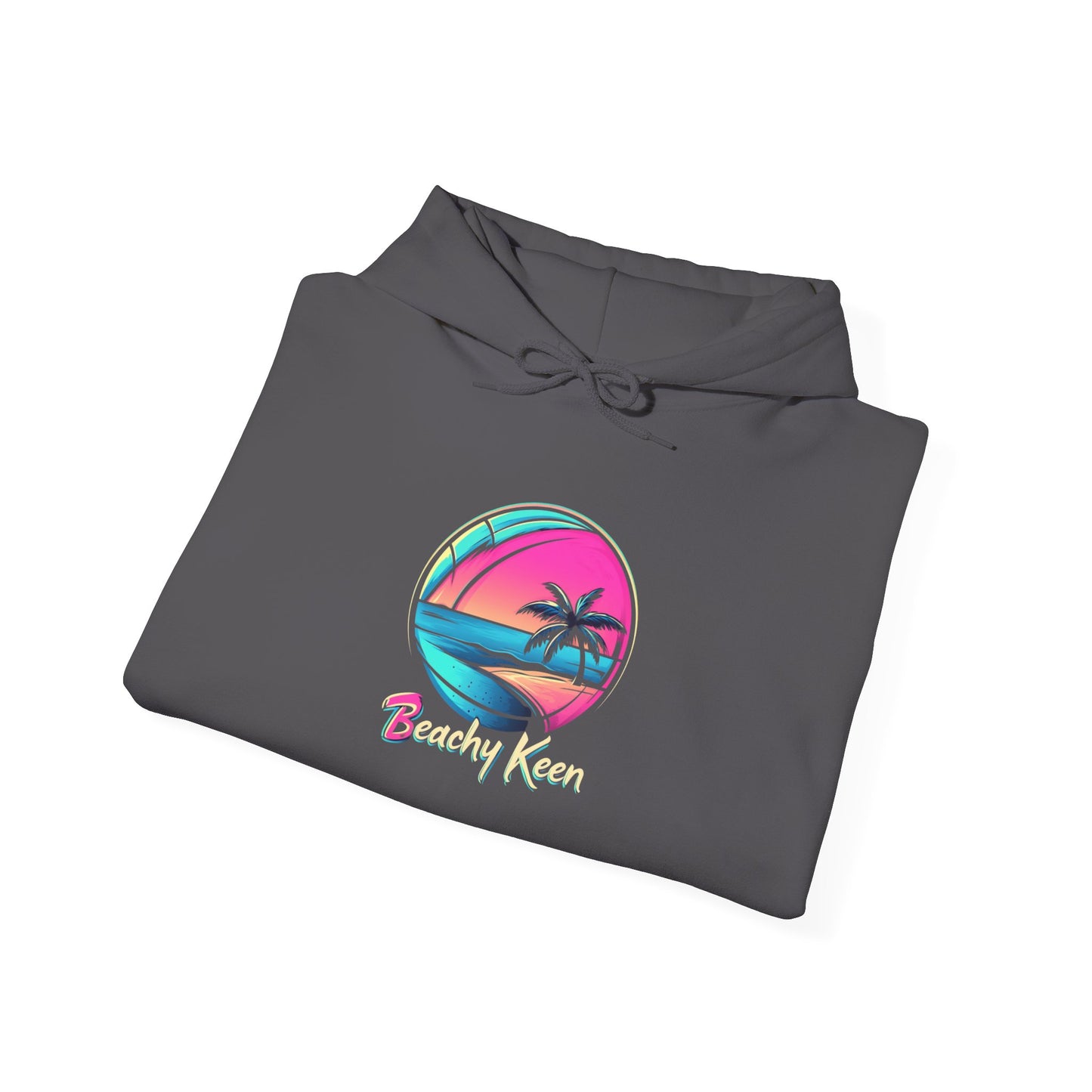 Beachy Keen Surface Beach Volleyball Unisex Heavy Blend™ Hooded Sweatshirt