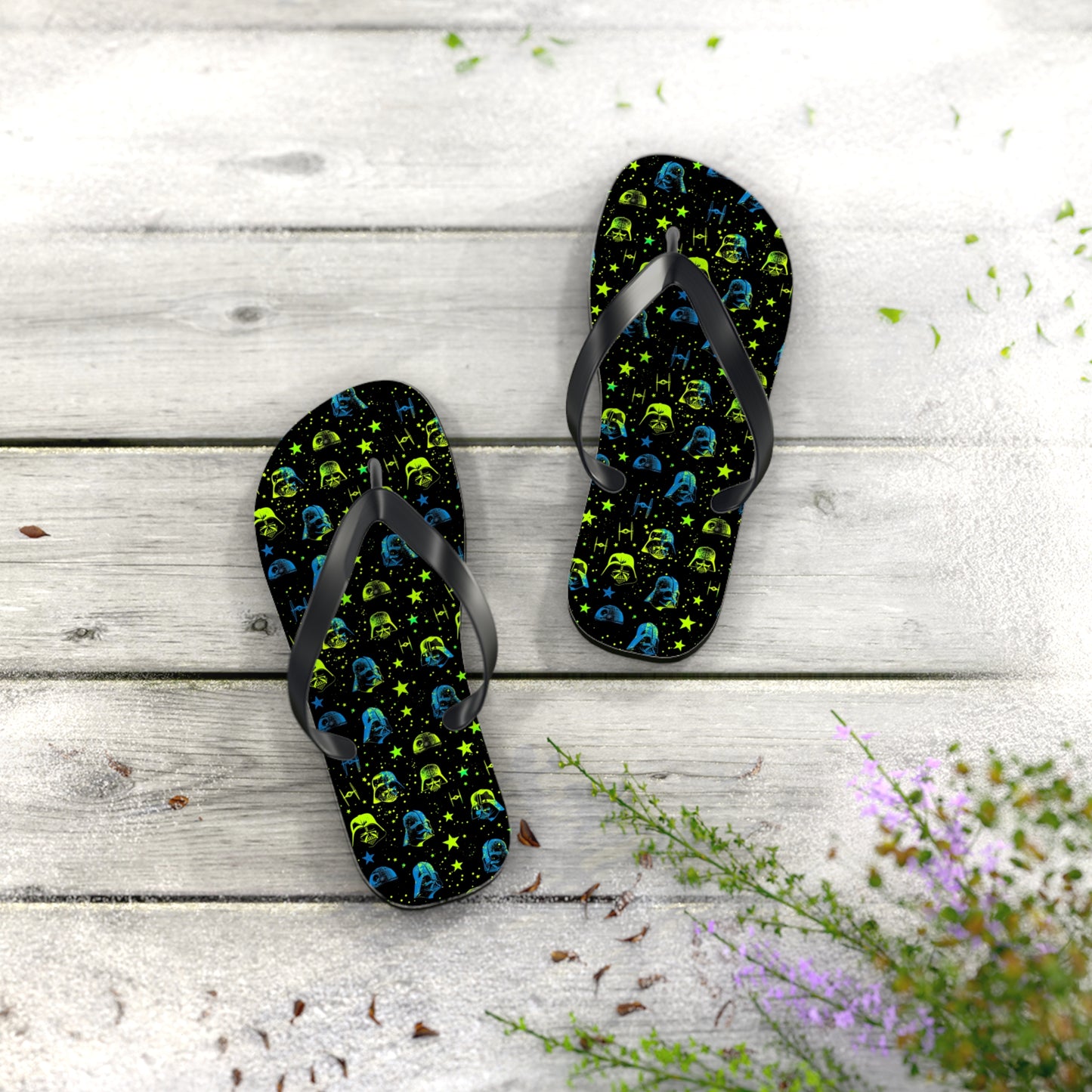 Moda Urbano Sci-fi Designer Flip Flops