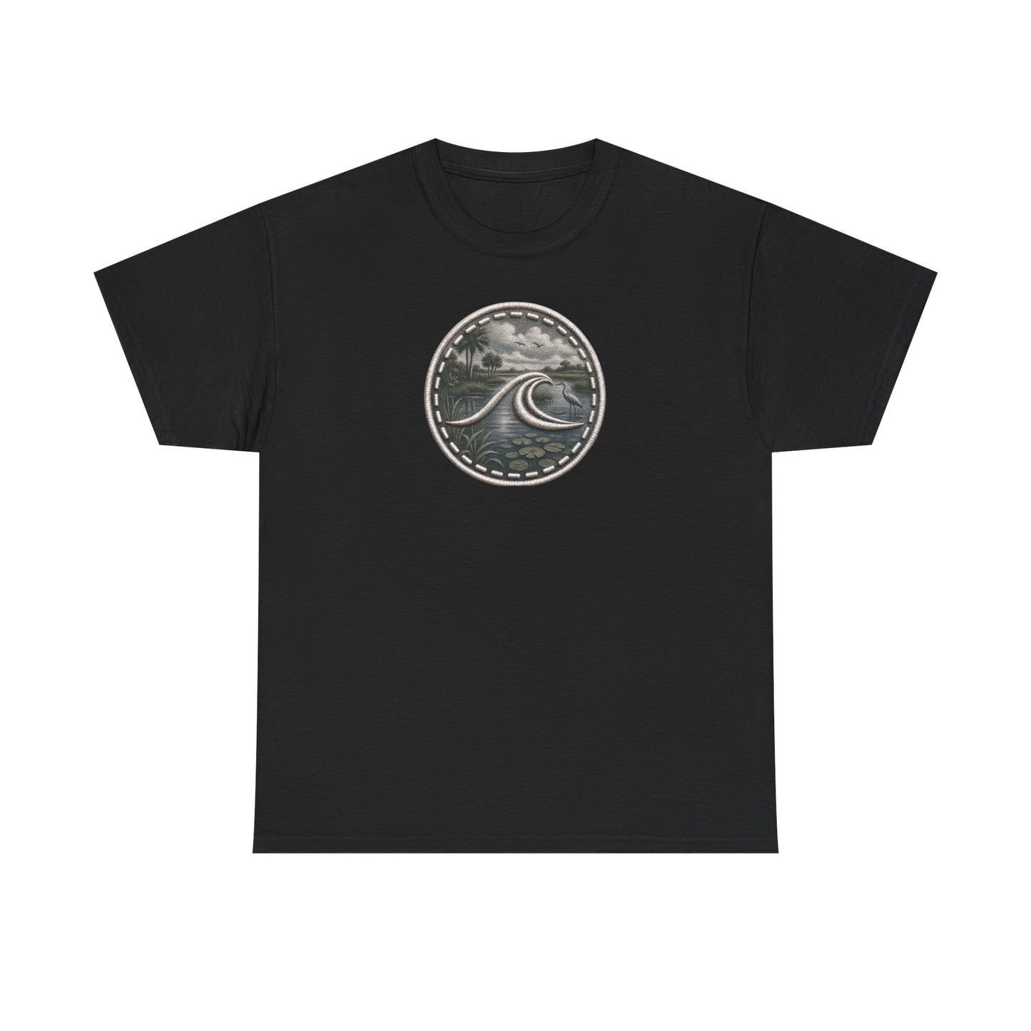 Surfache Everglades Wave Tee — Destination Logo T-Shirt