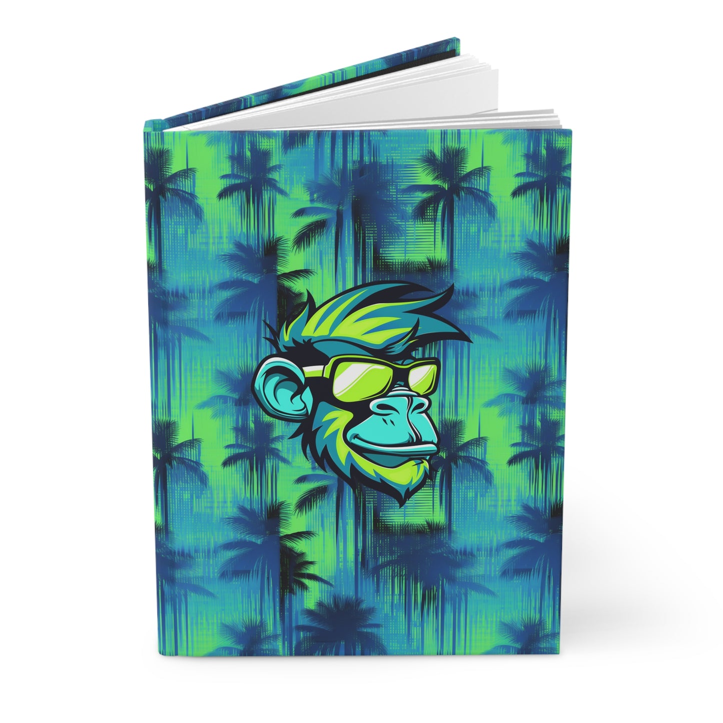 Mascot Surface Beach Volleyball Club Reflection Hardcover Journal Matte