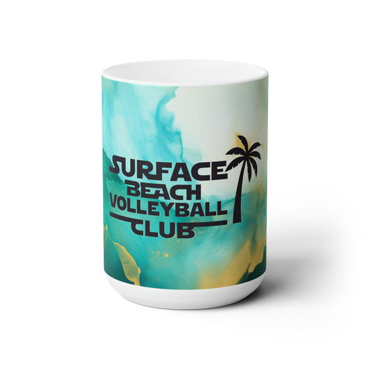 Surface Beach Volleyball Club Ceramic Mug 15oz