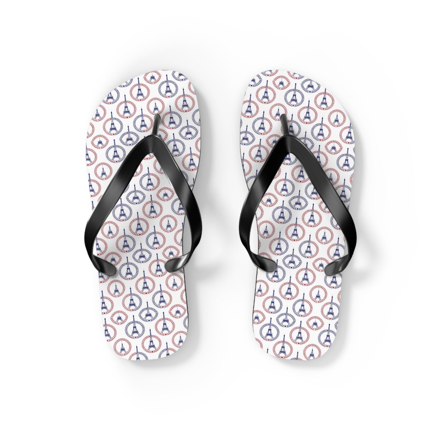 Paris Olympics Inspired Moda Urbano Designer Flip Flops