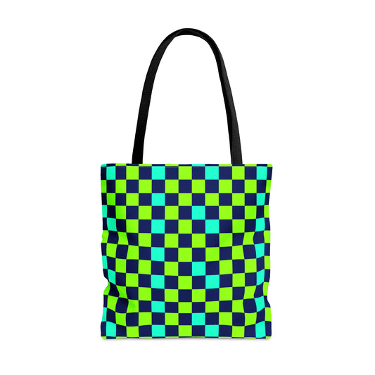 Moda Urbano Checkered Travel Tote Bag