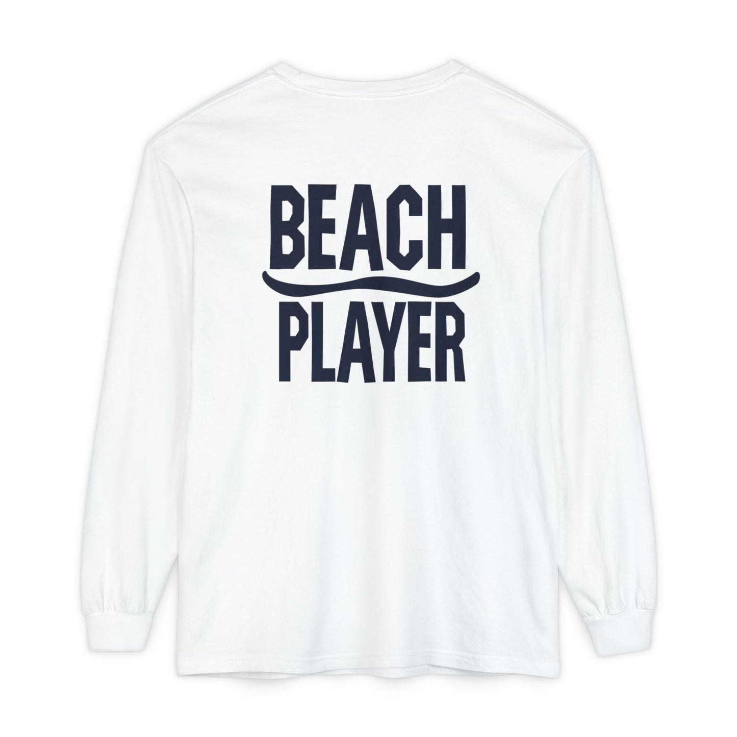 Surface Beach Volleyball Club Long Sleeve Tee — "Beach Player" Back Print