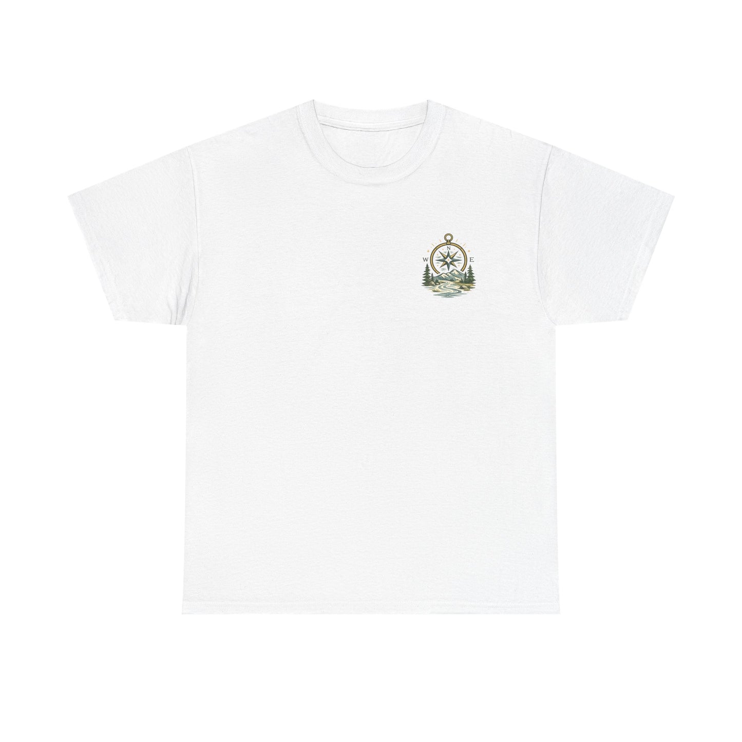 Adventure Compass Tee — "You Can't Control Everything" Outdoor Graphic T‑Shirt
