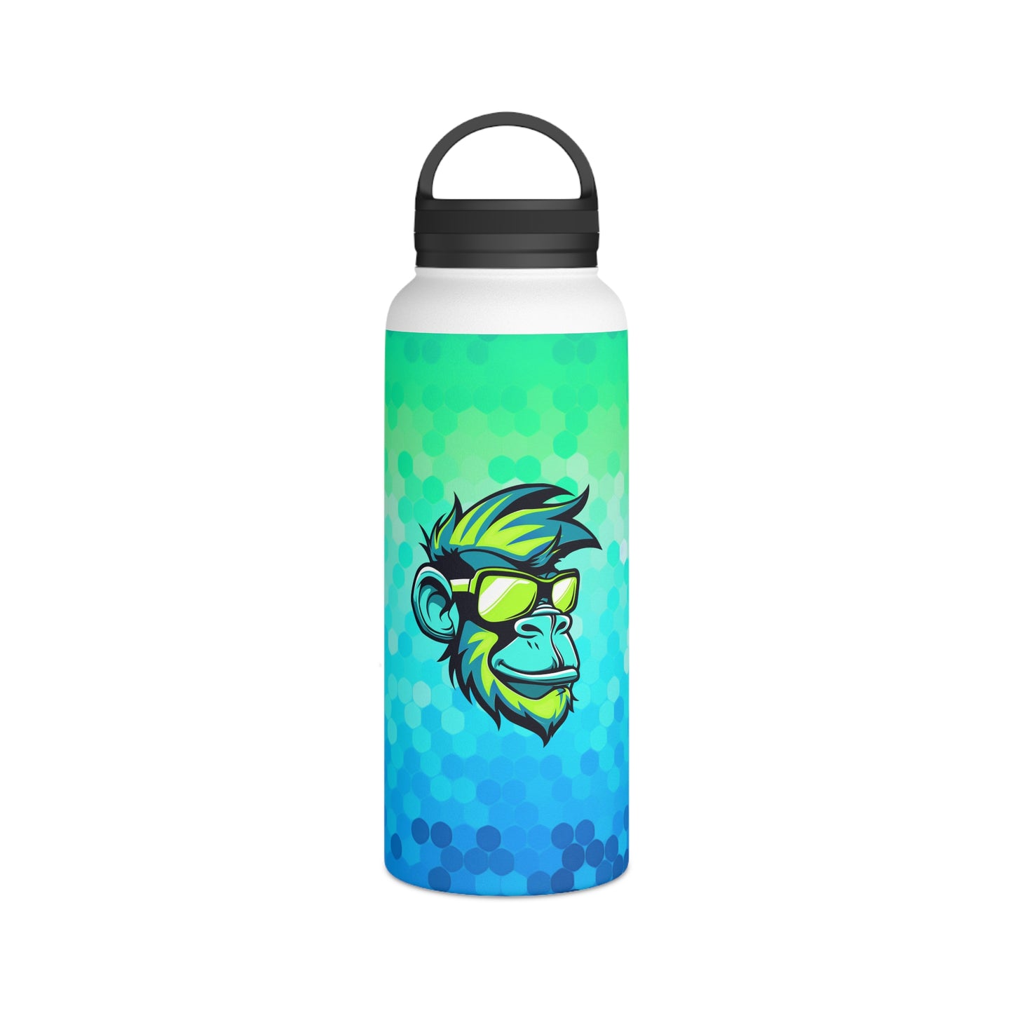 Surface Beach Volleyball Club Stainless Steel Water Bottle, Handle Lid