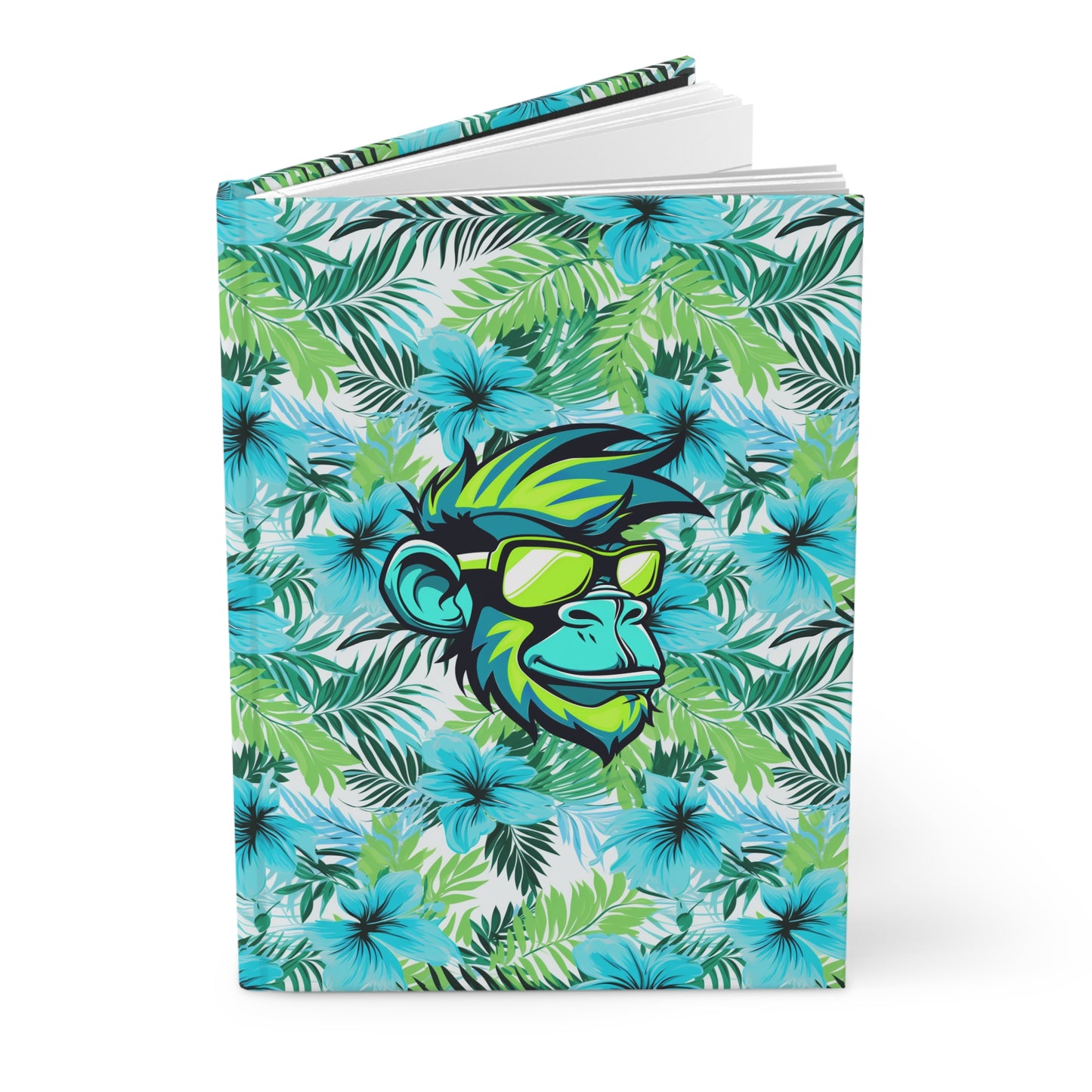 Mascot Surface Beach Volleyball Club Reflection Hardcover Journal Matte